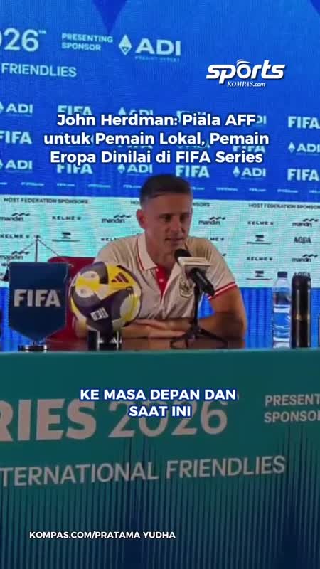 John Herdman: Piala AFF Untuk Pemain Lokal, Pemain Eropa Dinilai Di FIFA Series