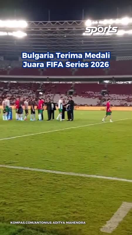 Bulgaria Terima Medali Juara FIFA Series 2026