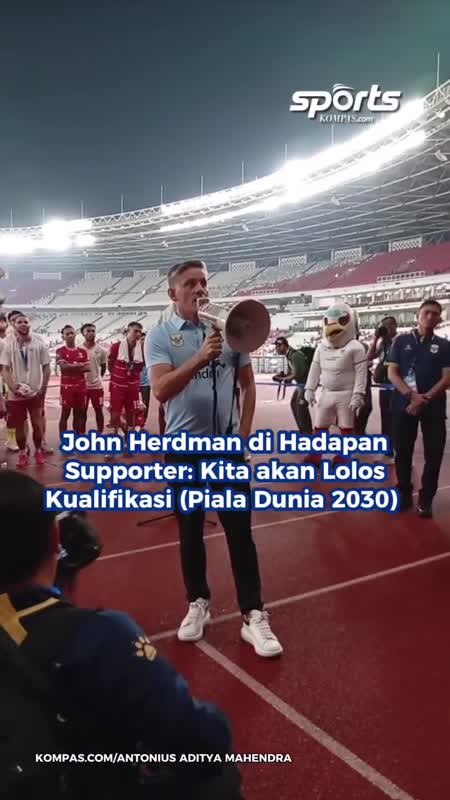 John Herdman Di Hadapan Supporter: Kita Akan Lolos Kualifikasi (Piala Dunia 2030)