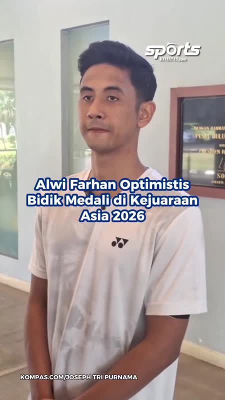 Alwi Farhan Optimis Bidik Medali Di Kejuaraan Asia 2026