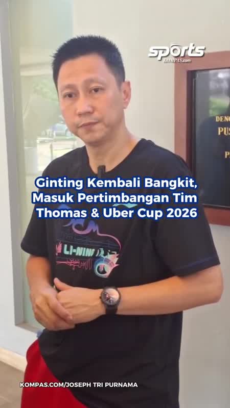 Ginting Kembali Bangkit, Masuk Pertimbangan Tim Thomas & Uber Cup 2026