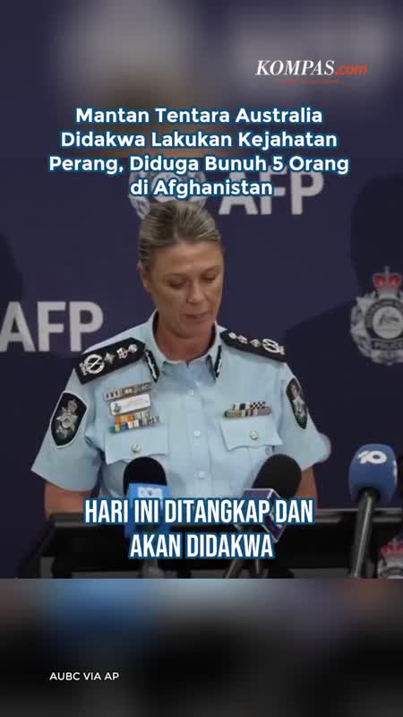 Mantan Tentara Australia Didakwa Lakukan Kejahatan Perang, Diduga Bunuh 5 Orang Di Afghanistan