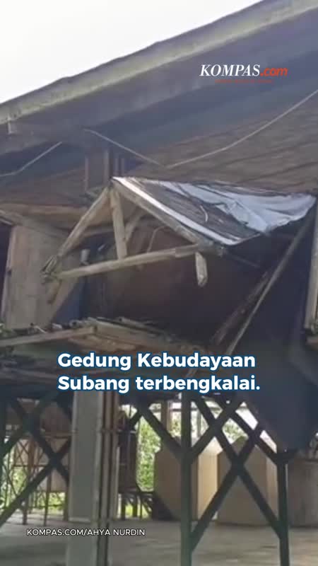 Gedung Kebudayaan Senilai Rp 33 Miliar Di Subang Terbengkalai