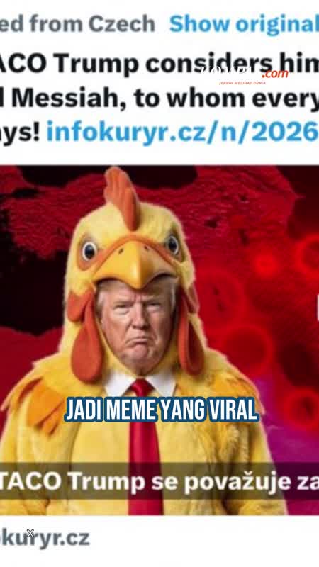 Viral Meme “TACO Tuesday” Usai Trump Umumkan Gencatan Senjata, Apa Itu?