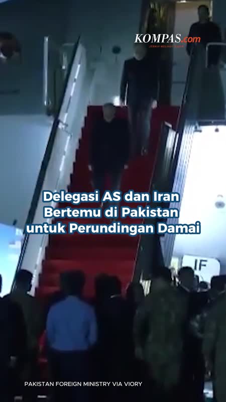 Delegasi AS dan Iran Bertemu di Pakistan untuk Perundingan Damai