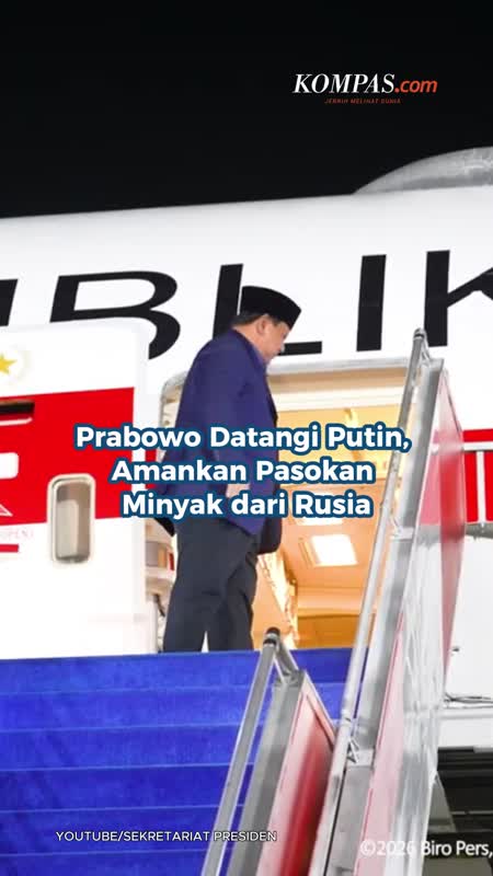 Prabowo Datangi Putin, Amankan Pasokan Minyak Dari Rusia