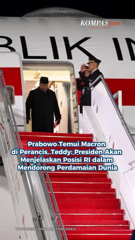 Prabowo Temui Macron Di Perancis, Teddy: Presiden Akan Menjelaskan Posisi RI Dalam Perdamaian Dunia