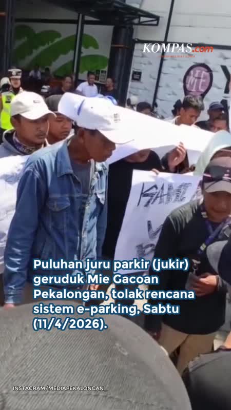 Juru Parkir Mie Gacoan Pekalongan Tolak E-Parking, Takut Penghasilan Turun