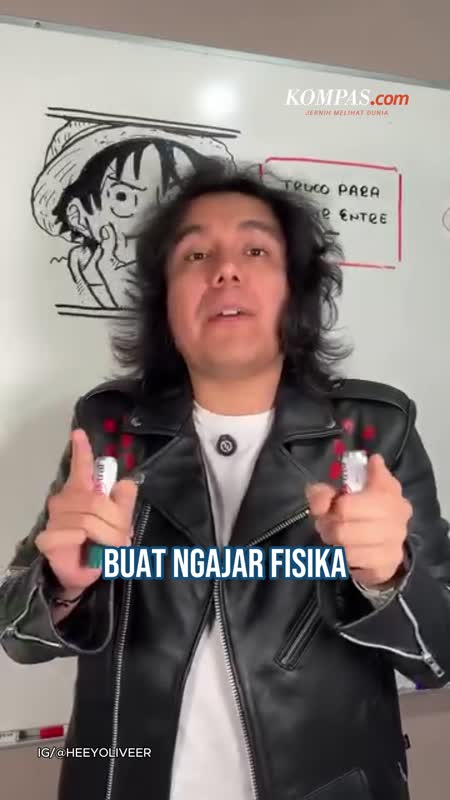 Guru Ini Seorang "Nakama", Pakai "One Piece" Sebagai Bahan Ajar Fisika