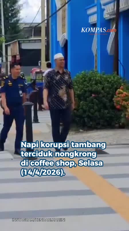 Kronologi Napi Korupsi Tambang Nongkrong Di Coffee Shop