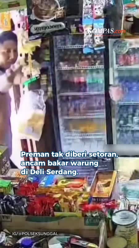 Ditangkap! Preman Yang Ancam Bakar Warung Karena Tak Diberi Setoran Rp 250.000