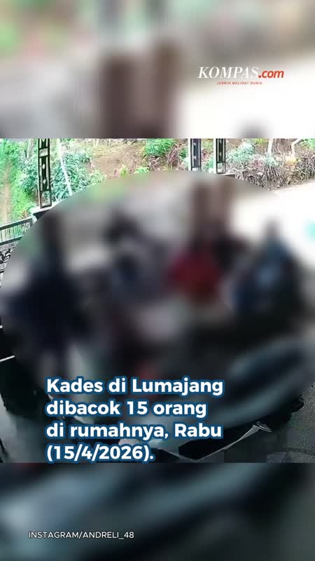 Kades Di Lumajang Dibacok 15 Orang Di Rumahnya, Sempat Cekcok Saat Pengajian