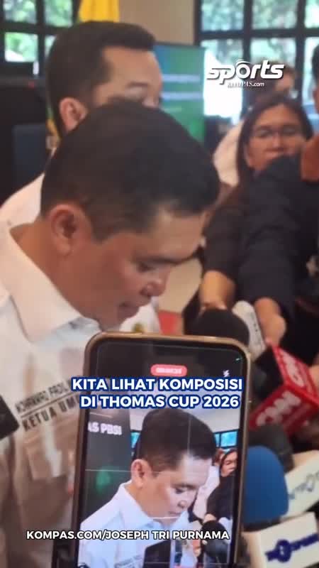 PBSI Lepas Tim Indonesia Ke Thomas Cup 2026, Target Tembus Final