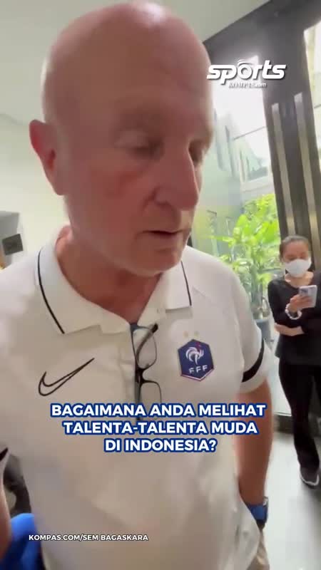 Pelatih Mbappe Sebut Indonesia Punya Talenta, Harus "Disiram" Seperti Bunga