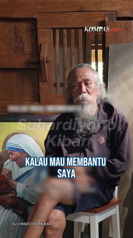 Seniman 76 Tahun Asal Jogja Jual Lukisan Untuk Lunasi Utang Rp 556 Juta