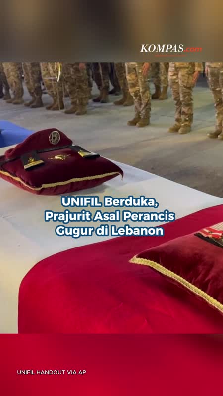 UNIFIL Berduka, Prajurit Asal Perancis Gugur di Lebanon