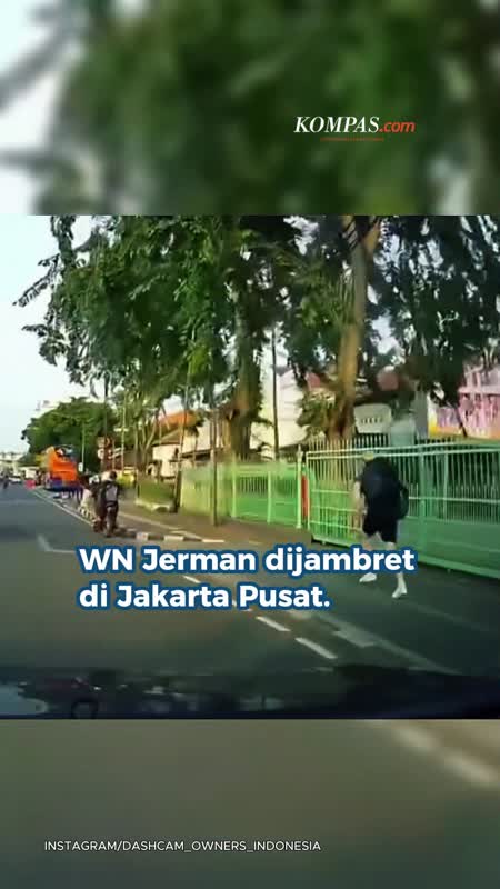 WNA Asal Jerman Dijambret  di Jakpus, HP Lenyap