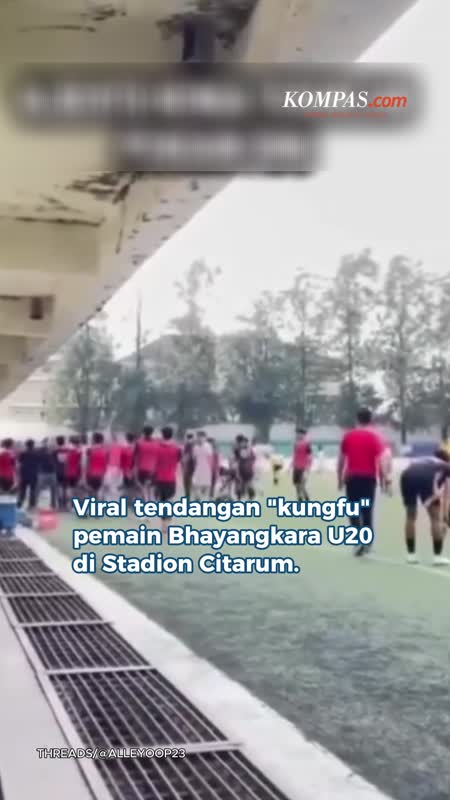 Tendangan "Kungfu" Pemain Bhayangkara FC U20 Berujung Sanksi