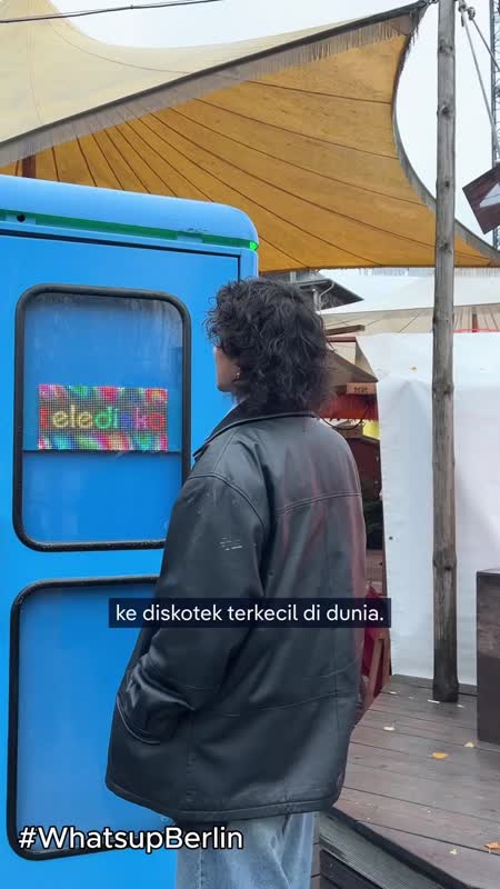 Diskotek Terkecil di Dunia Ada di Berlin: Teledisko
