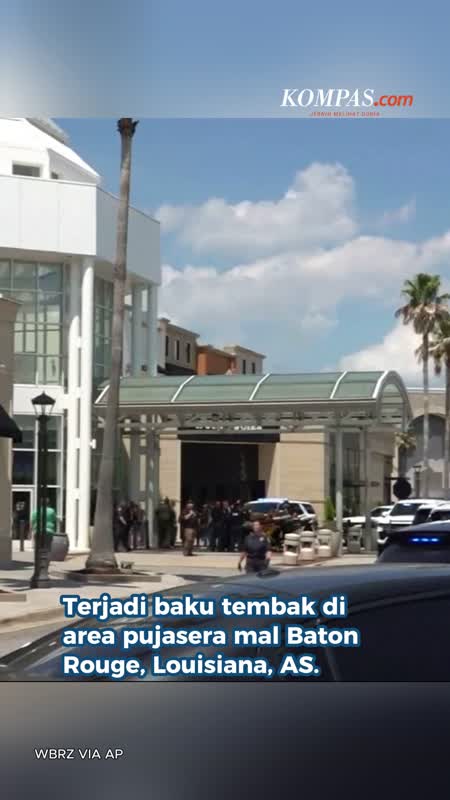 2 Kelompok Baku Tembak Di Mal Louisiana AS, 1 Orang Tewas