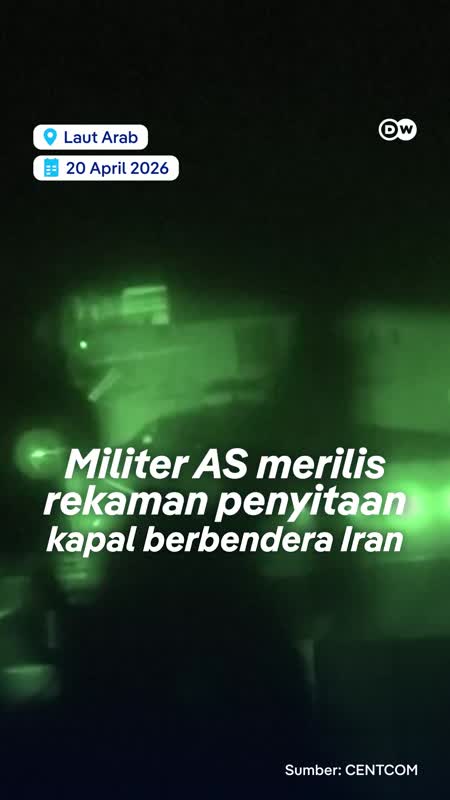 AS Rilis Rekaman Penyitaan Kapal Iran