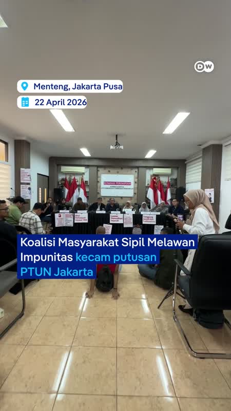 Kecam Putusan PTUN, Koalisi Masyarakat Sipil Melawan Impunitas Akan Ajukan Banding