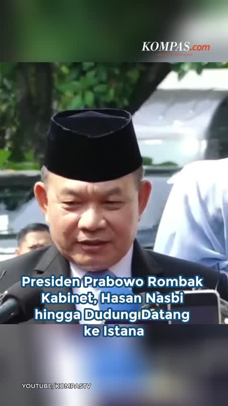 Presiden Prabowo Rombak Kabinet, Hasan Nasbi hingga Dudung Datang ke Istana