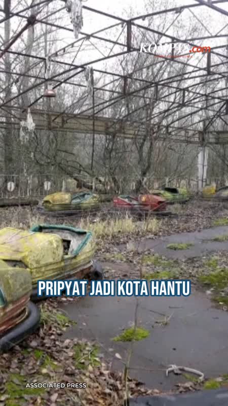 40 Tahun Pripyat Jadi 'Kota Hantu' akibat Tragedi Chernobyl