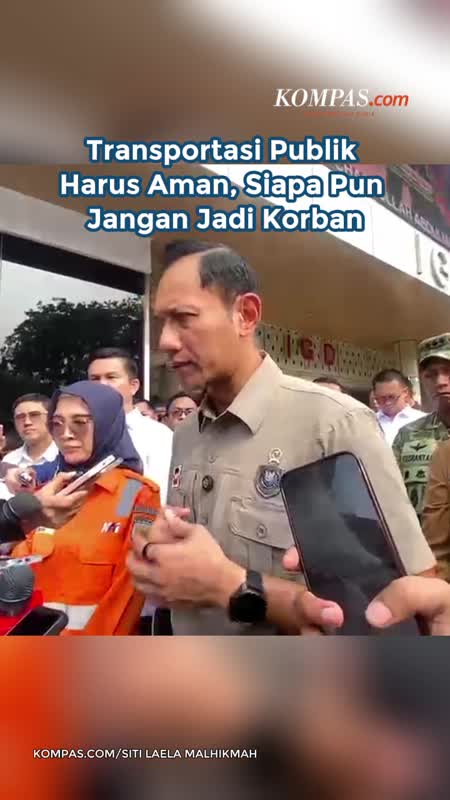 Transportasi Publik Harus Aman, Siapa Pun Jangan Jadi Korban