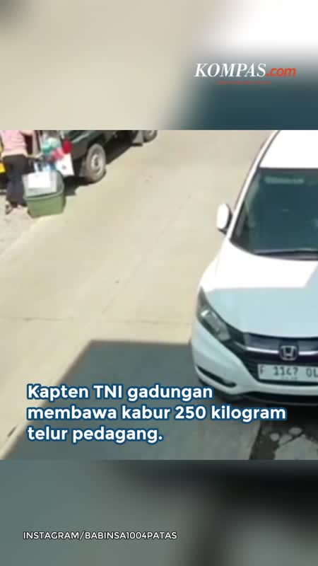 Kapten TNI Gadungan Bawa Kabur 270 Kg Telur, Kini Ditangkap