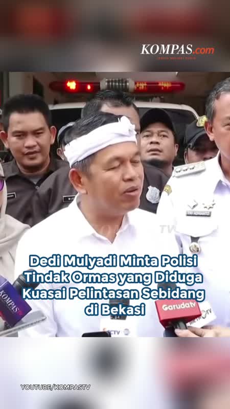 Dedi Mulyadi Minta Polisi Tindak Ormas yang Diduga Kuasai Pelintasan Sebidang di Bekasi