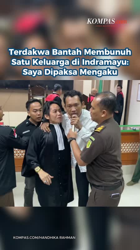 Terdakwa Bantah Membunuh Satu Keluarga di Indramayu: Saya Dipaksa Mengaku