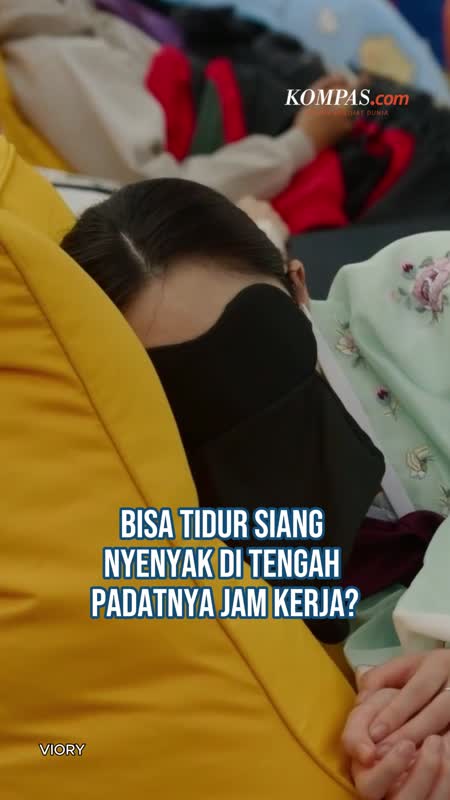 Kontes Tidur Siang di Seoul, Rehat Sekejap dari Budaya "Gila" Kerja