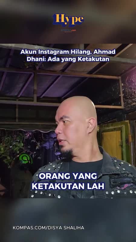 Akun Instagram Hilang, Ahmad Dhani: Ada Yang Ketakutan