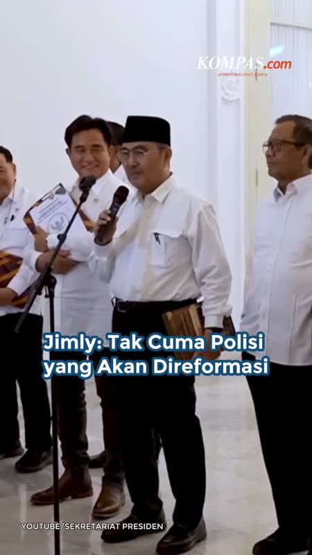 Jimly: Tak Cuma Polisi Yang Akan Direformasi