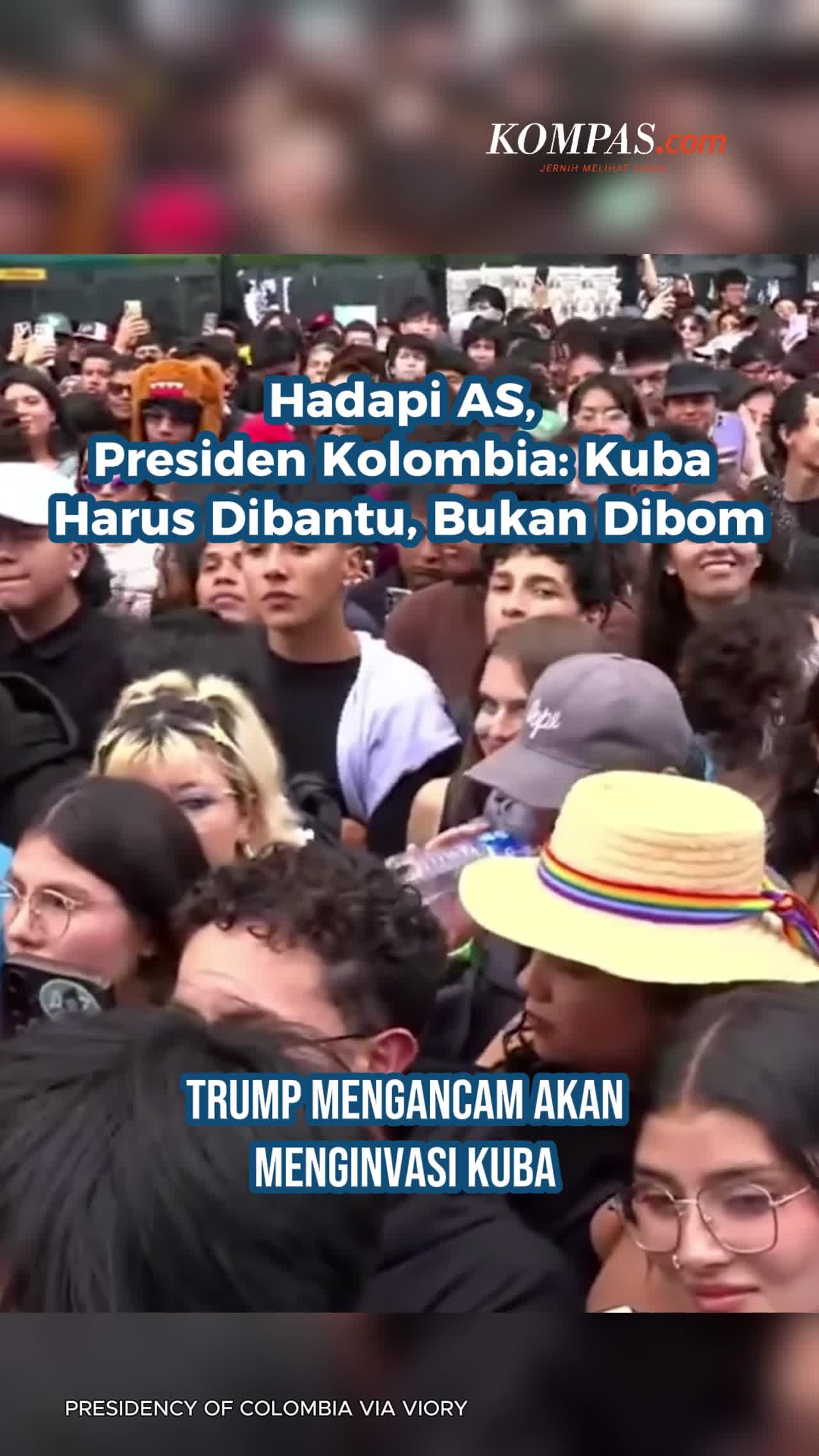 Hadapi AS, Presiden Kolombia: Kuba Harus Dibantu, Bukan Dibom