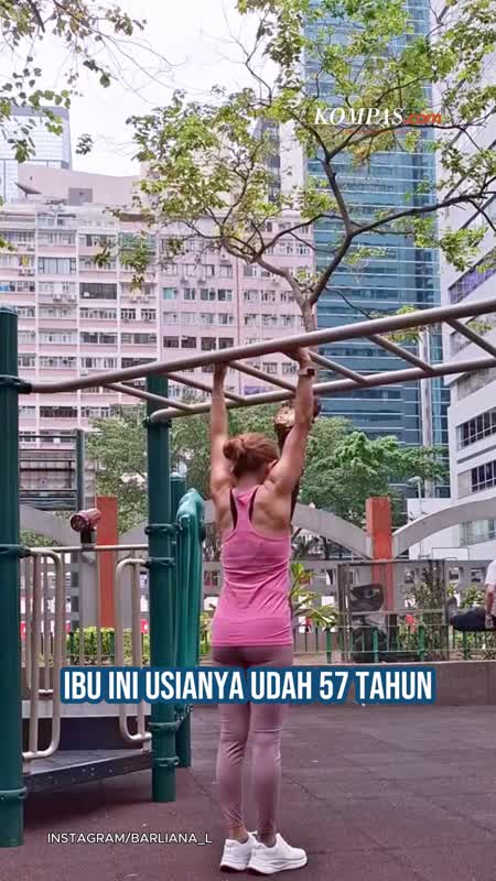 ART di Hong Kong Punya Badan Fit di Usia 57 Tahun, Kantongi Sertifikat Yoga dan Jago Dead Hang