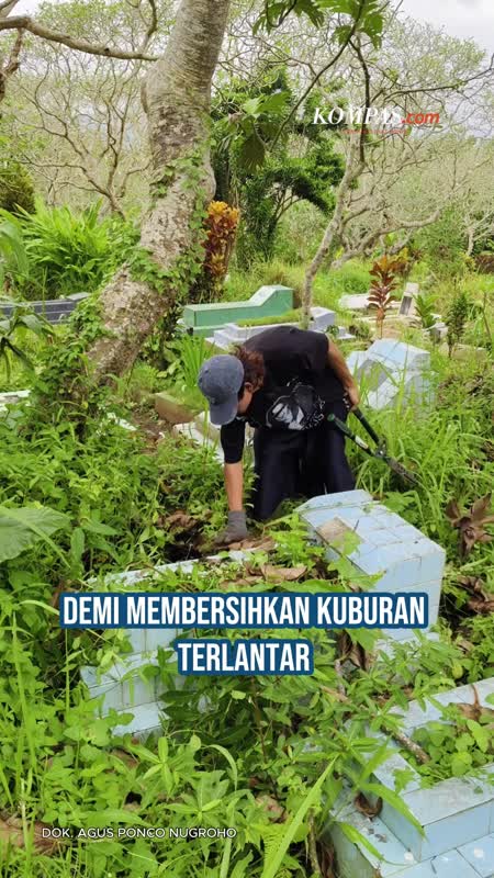 Kisah Ponco "Makamcleaner": Bersihkan 467 Makam, Dari Magelang Hingga Gunungkidul