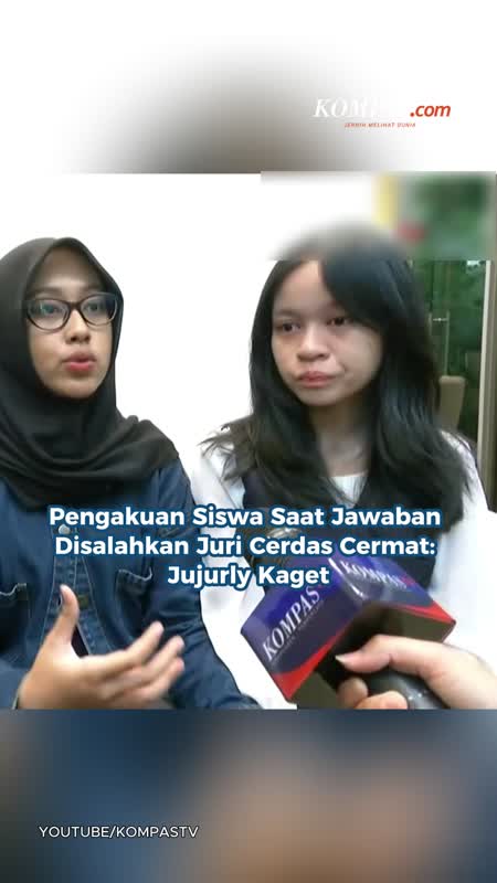 Pengakuan Siswa Saat Jawaban Disalahkan Juri Cerdas Cermat: Jujurly Kaget