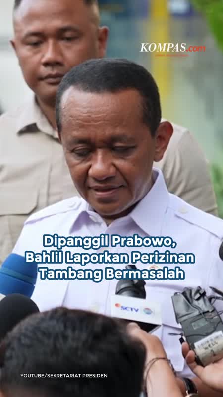 Dipanggil Prabowo, Bahlil Laporkan Perizinan Tambang Bermasalah