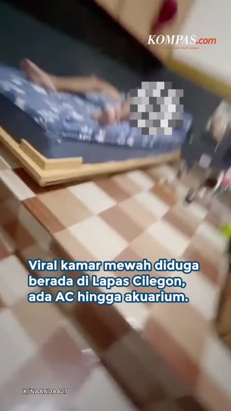 Viral Kamar Mewah Di Lapas Cilegon, Ada Hp Hingga AC