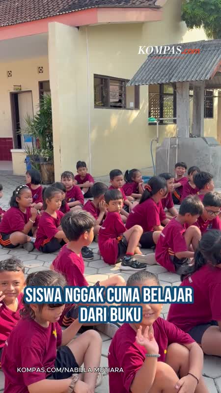 Cara Unik SD di Solo, Siswa Makan Sehat dari Hasil Kebun Sendiri