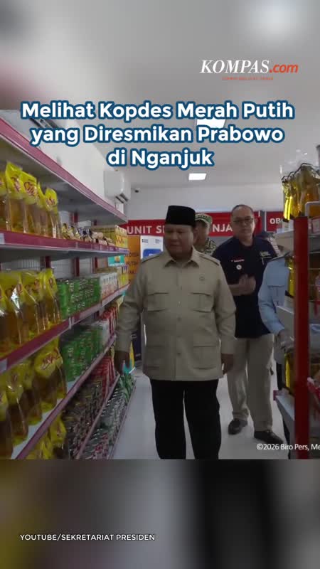 Melihat Kopdes Merah Putih yang Diresmikan Prabowo di Nganjuk