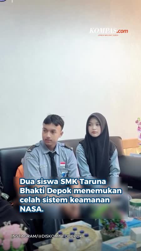 Berawal dari Bug Hunting, Dua Siswa SMK di Depok Ini Temukan Celah di Sistem NASA