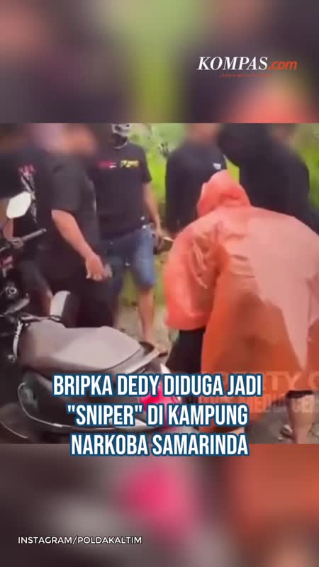 Bripka Dedy Jadi "Sniper" Kampung Narkoba Samarinda, Bertugas Awasi Pergerakan Aparat