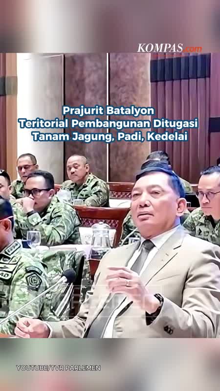 Prajurit Batalyon  Teritorial Pembangunan Ditugasi Tanam Jagung, Padi, Kedelai