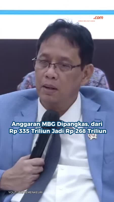 Anggaran MBG Dipangkas, dari Rp 335 Triliun Jadi Rp 268 Triliun