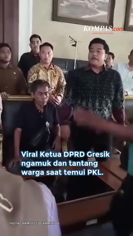Video Nantang Warga Viral, Ketua DPRD Gresik: Ada Provokator