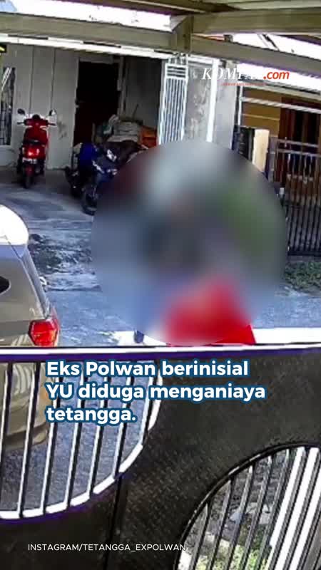 Eks Polwan Aniaya Tetangga Pakai Kayu, Kini Dipolisikan