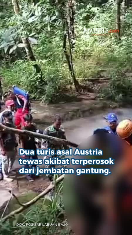 Jembatan Gantung Ambrol, 2 Turis Austria Tewas Terperosok di Labuan Bajo